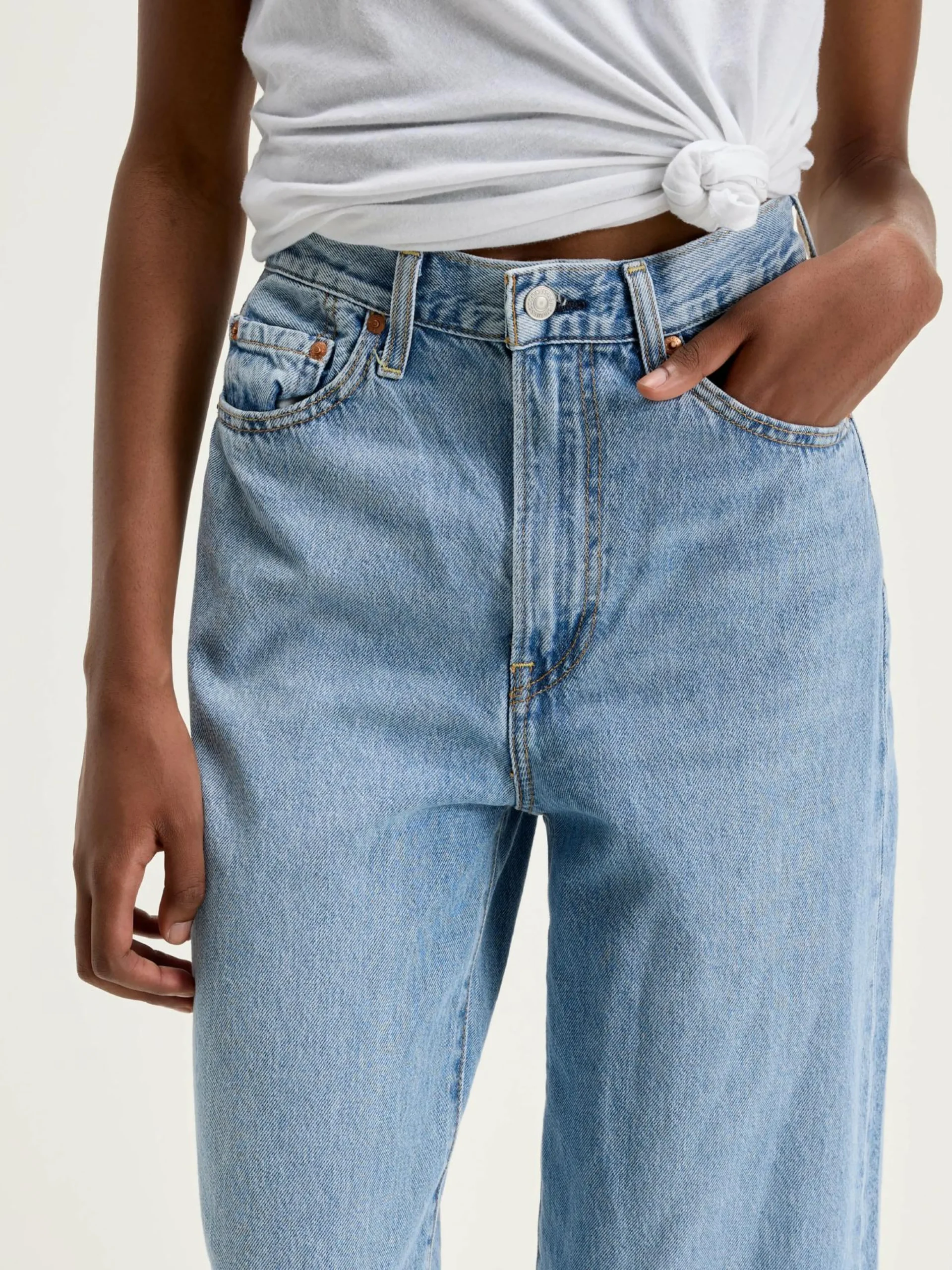 Levi's® Ribcage Wide Leg Jeans
