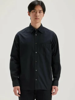 Bellerose Lighty Relaxed Hemd Black blue