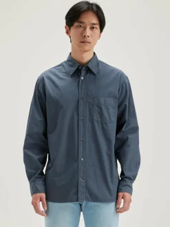 Bellerose Lighty Relaxed Hemd Blue nights Discount