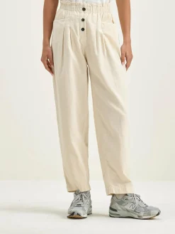 Bellerose Lilo Paperbag Broek Cream New