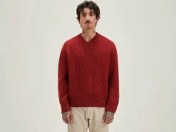 Bellerose Liora V-hals Trui Mahogany New