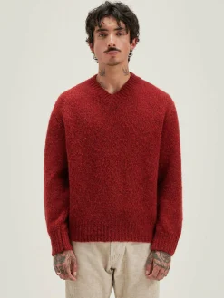 Bellerose Liora V-hals Trui Mahogany New