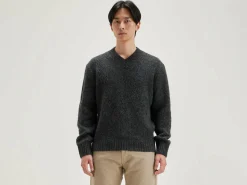 Bellerose Liora V-hals Trui Mid grey