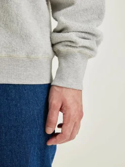 Bellerose Matt Ronde Hals Sweatshirt Heather grey Best