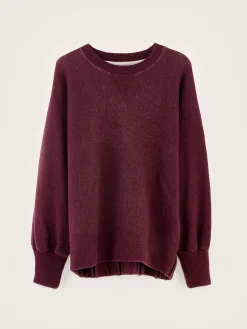 Bellerose Milos Ronde Hals Sweatshirt Wine New