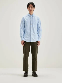 Bellerose Mire Slim Hemd Blue