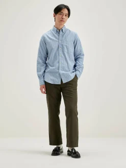 Bellerose Mire Slim Hemd Drizzle Sale