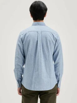 Bellerose Mire Slim Hemd Drizzle Sale