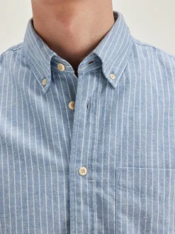 Bellerose Mire Slim Hemd Drizzle Sale