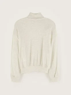 Bellerose Missy Lange Mouwen T-shirt Oyster Discount