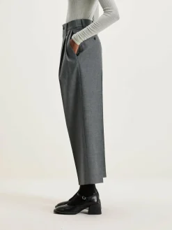 Nicholson & Nicholson Port Rechte Broek Van Wol Online