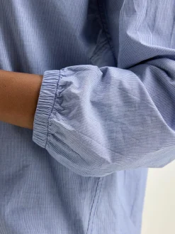 Bellerose Padoue Gestreepte Blouse Myrtille