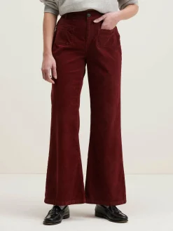 Bellerose Park Flared Broek Grenat