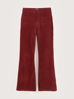 Bellerose Park Flared Broek Grenat