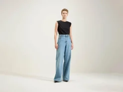 Bellerose Parthe Boyfriend Jeans Used light blue Online