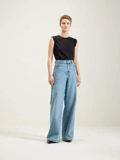 Bellerose Parthe Boyfriend Jeans Used light blue Online