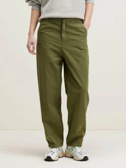Bellerose Pasop Relaxed Broek Army Outlet