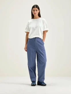 Bellerose Pasop Relaxed Broek Myrtille
