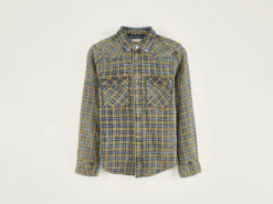 Bellerose Peio Geruit Hemd Cornflakes / Myosotis Hot