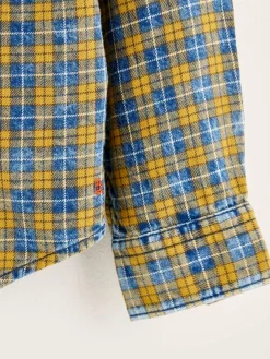 Bellerose Peio Geruit Hemd Cornflakes / Myosotis Hot