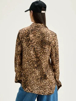 Bellerose Pekin Luipaard Hemd Coffee / Toffee Best