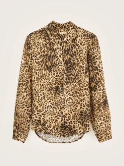 Bellerose Pekin Luipaard Hemd Coffee / Toffee Best