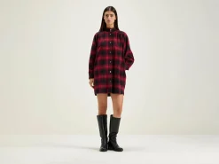 Bellerose Pelly Mini Jurk Deep well / Red dahlia Online