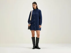 Bellerose Pelly Mini Jurk Deep purple / Deep well Best