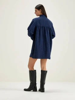 Bellerose Pelly Mini Jurk Deep purple / Deep well Best