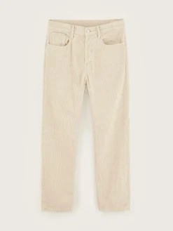 Bellerose Percy Dad-style Broek Calcaire