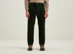 Bellerose Percy Dad-style Broek Dark olive Outlet
