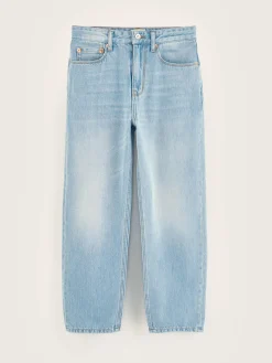 Bellerose Peters Wijde Jeans Light blue bleach Sale
