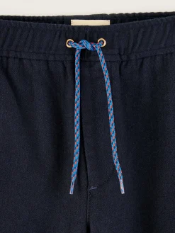 Bellerose Pharel Tapered Broek Navy Hot