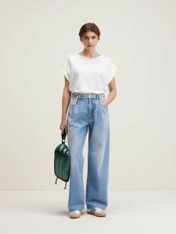 Bellerose Plomb Wijde Jeans