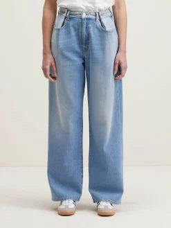 Bellerose Plomb Wijde Jeans