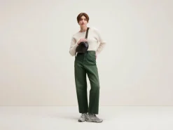 Bellerose Poker Wijde Jeans Green