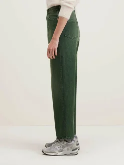 Bellerose Poker Wijde Jeans Green