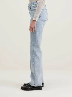 Bellerose Pony Lange Rechte Jeans Used light blue Outlet