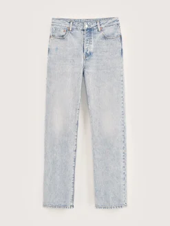 Bellerose Pony Lange Rechte Jeans Used light blue Outlet