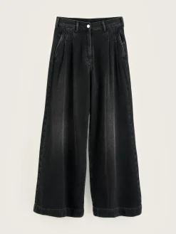 Bellerose Pops Superwijde Jeans Black stone Clearance