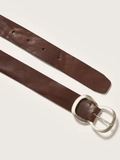 Bellerose Sabas Leren Riem Brown Outlet