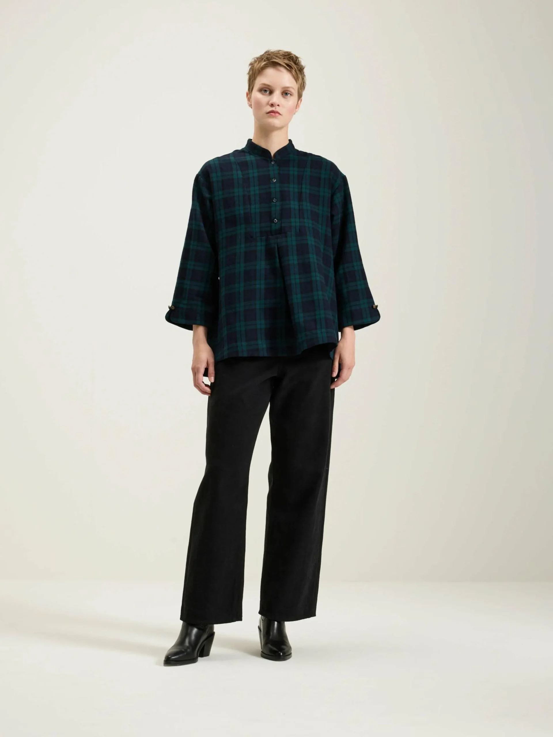 Sarahwear Wol En Katoen Pullover Shirt