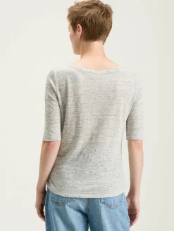 Bellerose Seas Slim T-shirt Heather grey Hot