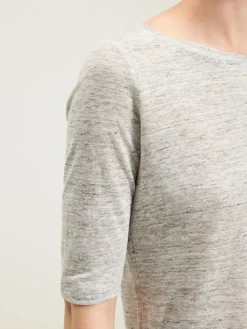 Bellerose Seas Slim T-shirt Heather grey Hot