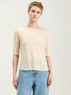 Bellerose Seas Slim T-shirt Ecru Hot