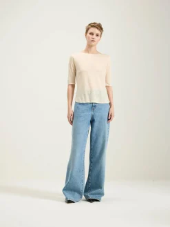 Bellerose Seas Slim T-shirt Ecru Hot