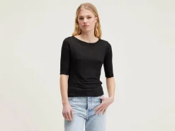 Bellerose Seas Slim T-shirt Off black Online