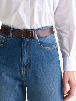 Bellerose Selya Leren Riem Bordeaux Online