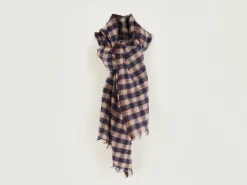 Bellerose Sidar Geweven Sjaal Flash wash / Naval Online