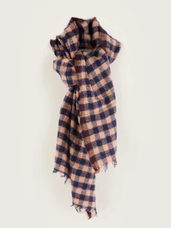 Bellerose Sidar Geweven Sjaal Flash wash / Naval Online